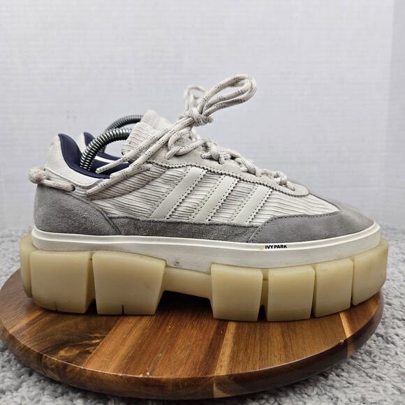 Adidas Womens 9 Ivy Park Super Sleek Chunky Halls of Ivy Platform Lifestyle Shoe - Picture 3 of 13